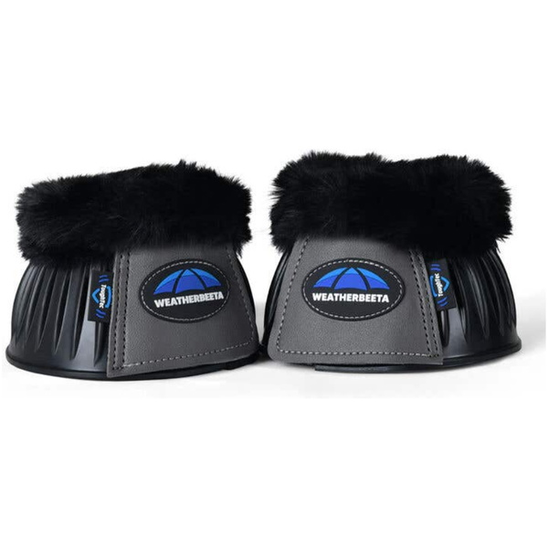2025 WeatherBeeta Tough-Tec Prime Fleece Trim Rubber Bell Boots 1027523 - Grey